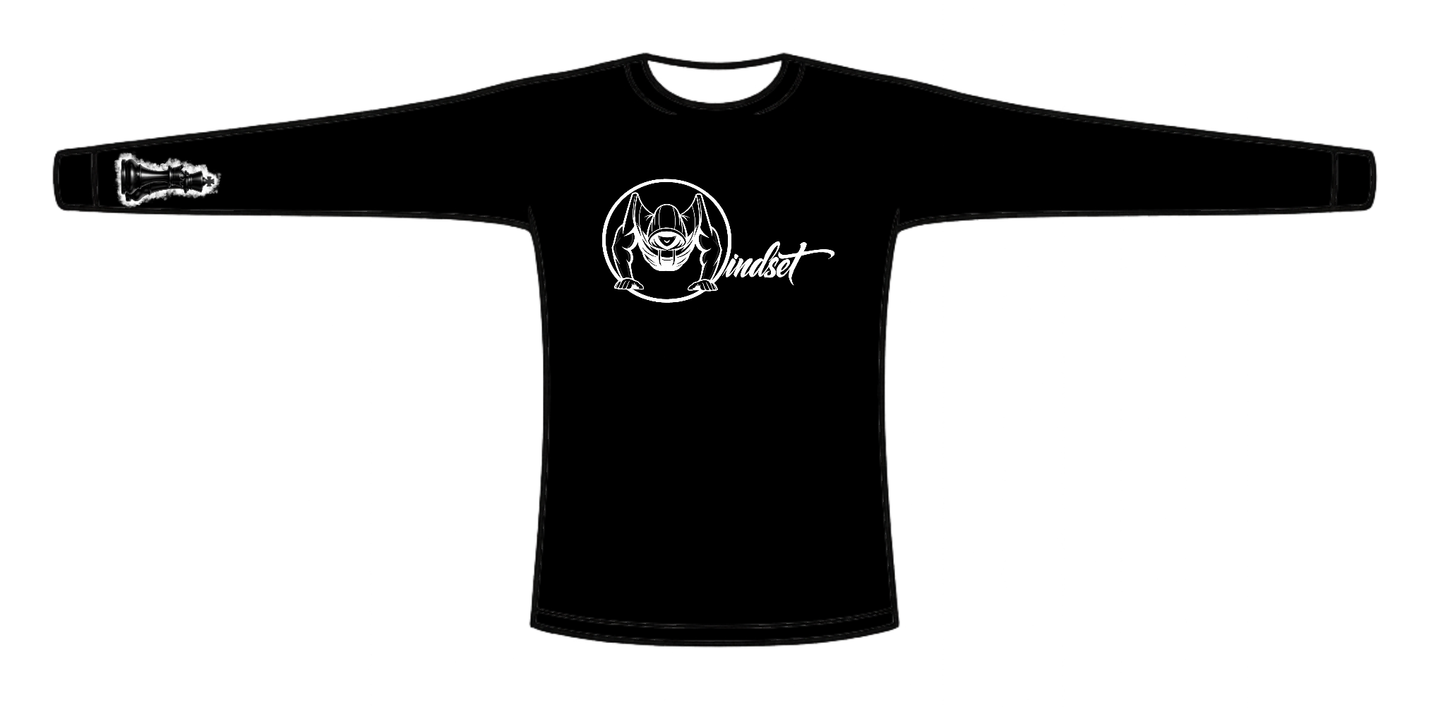Genesis Long Sleeve Black Front