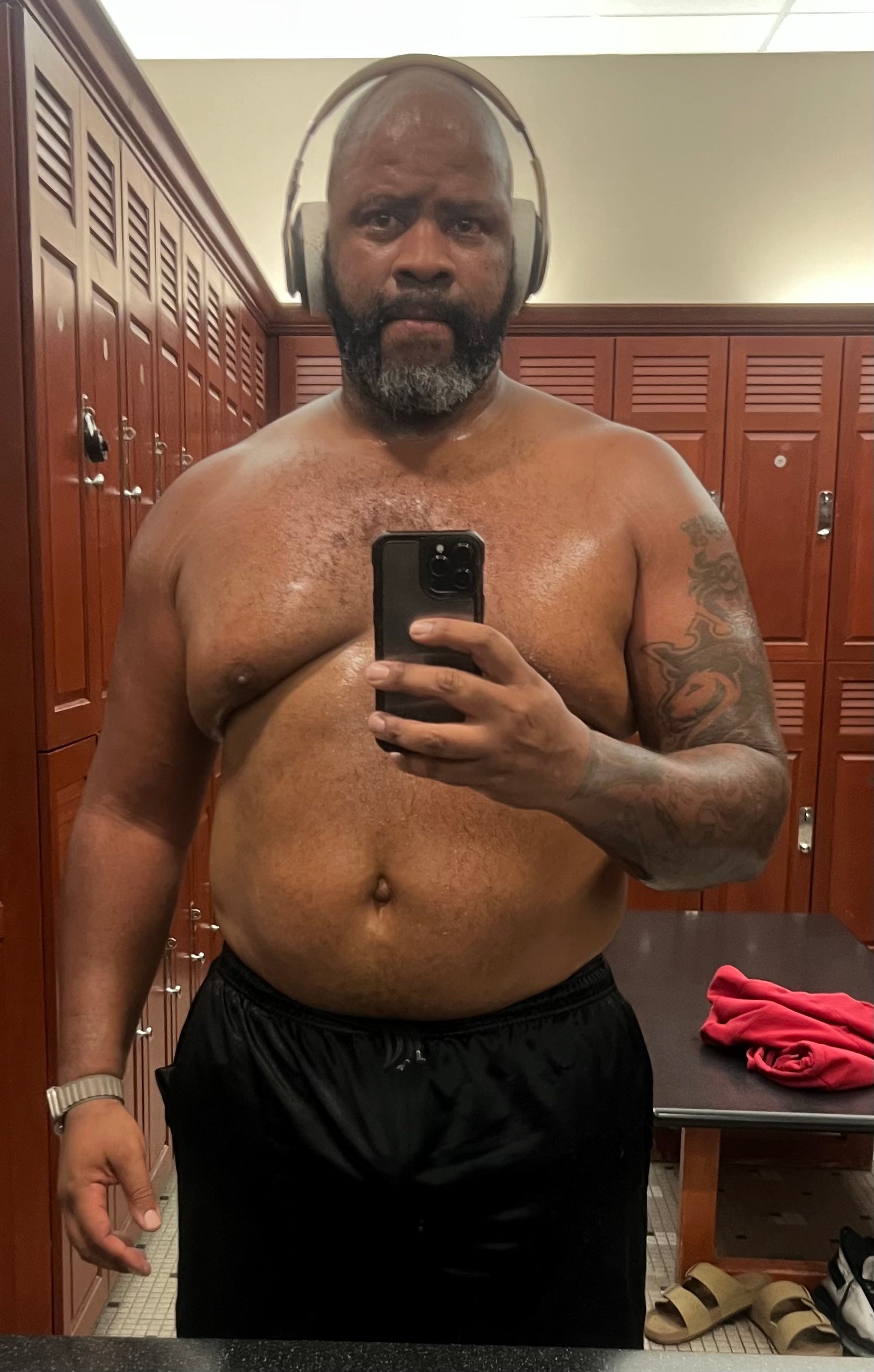 Day one at the gym