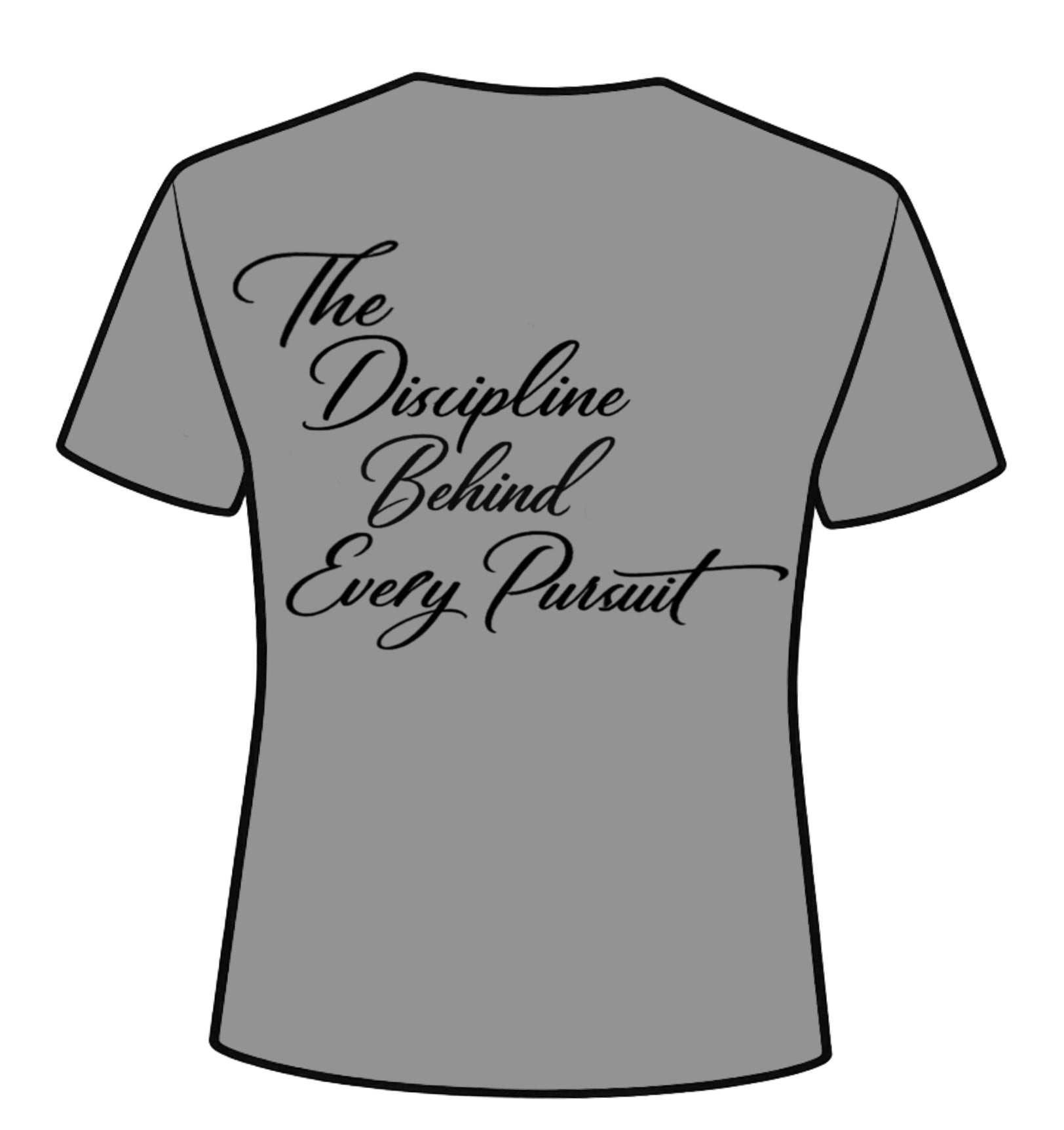 Gray Tee Back