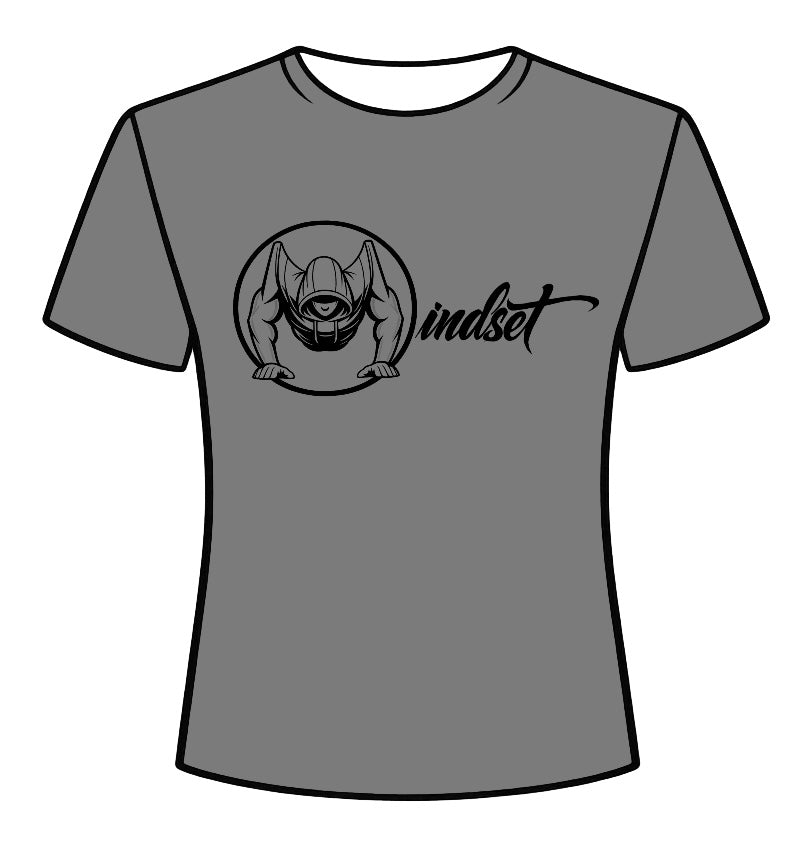 Mindset Genesis Tee Gray Front